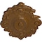 Ekena Millwork Strasbourg Ceiling Medallion, Hand-Painted Smokey Topaz, 30 1/2"W x 20"H x 1 1/2"P CM30SGSTF - alternate 2